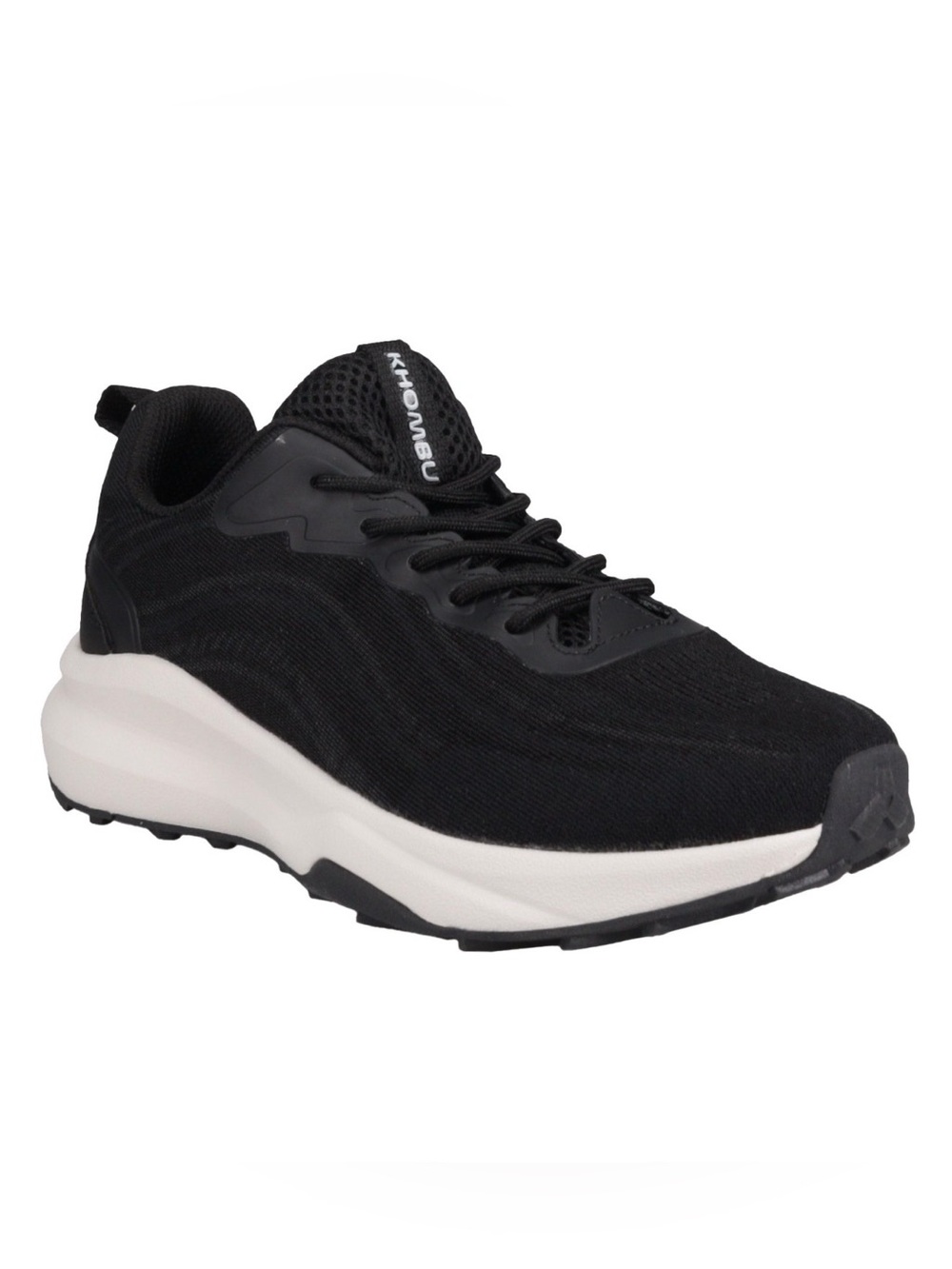 NWT Khombu Lightweight Women's Memory Foam Black Athletic Sneaker size 8.5